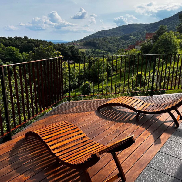 "Relax with view" Holiday House, Relax with View - Holiday House with sauna and jacuzzi, Remetinec, Croatia Novi Marof