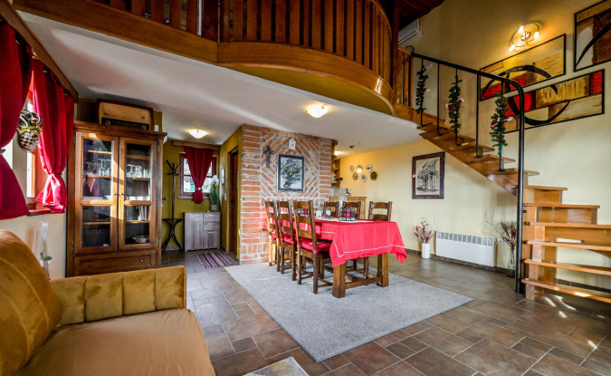 Interior, Relax with View - Holiday House with sauna and jacuzzi, Remetinec, Croatia Novi Marof