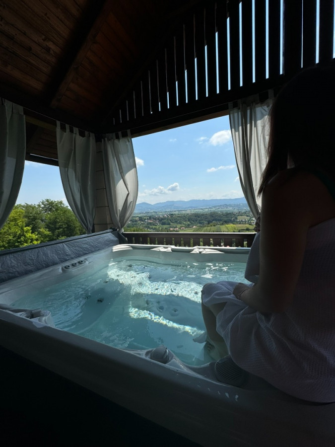 Exterior, Relax with View - Holiday House with sauna and jacuzzi, Remetinec, Croatia Novi Marof