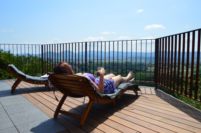 Exterior, Relax with View - Holiday House with sauna and jacuzzi, Remetinec, Croatia Novi Marof